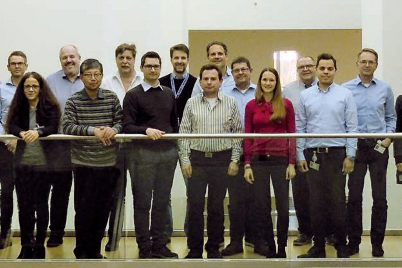 Das Projektteam der EnBW und der Ingenieurarbeitsgemeinschaft Forbach