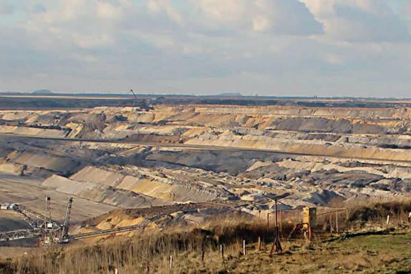 Mine Inden in the Rhenish Opencast Mining Area between Eschweiler and Jülich (Source: GTB Aachen)